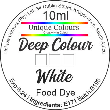 Deep Colour White - 10ml