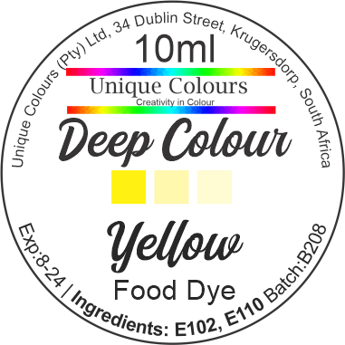 Deep Colour Yellow - 10ml