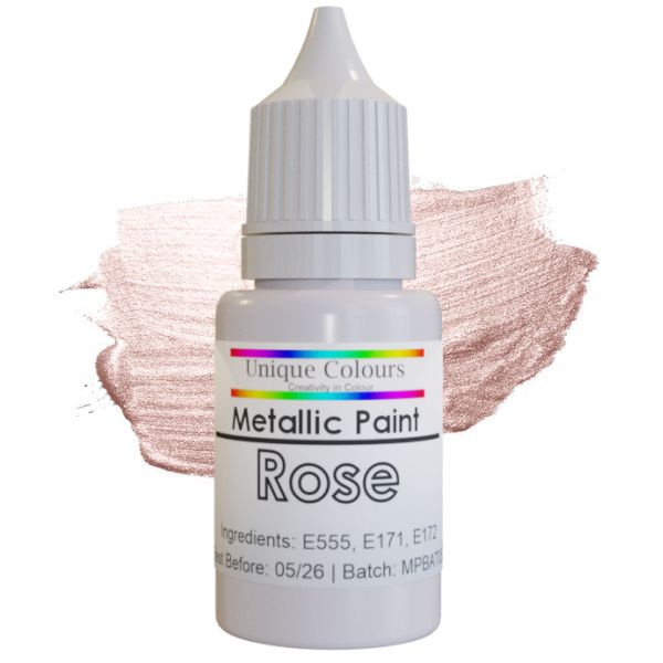Metallic Paint - Rose 20ml