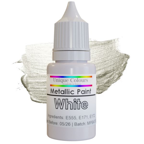 Metallic Paint - White 20ml