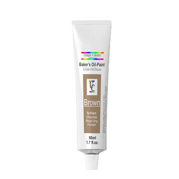 Baker's Oil-Paint Brown - 50ml