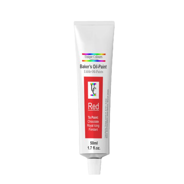 Baker's Oil-Paint Red - 50ml
