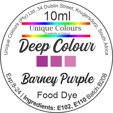 Deep Colour Barney Purple - 10ml