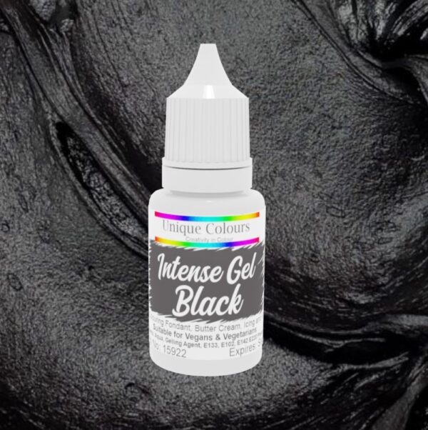 Intense Gel - Black 20ml