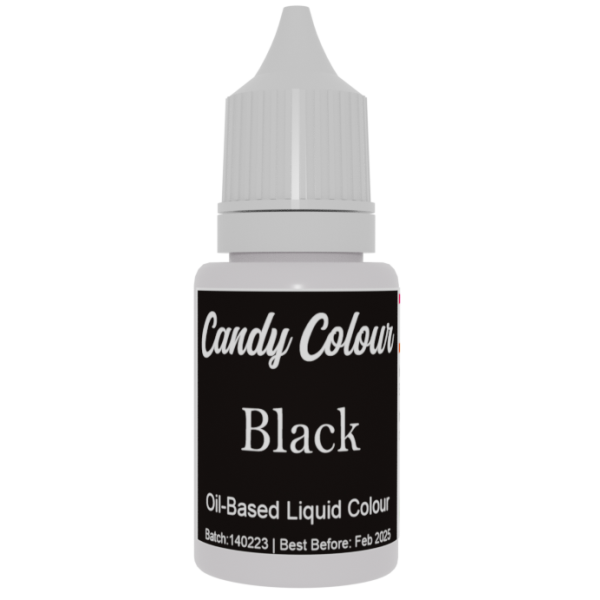 Candy Colour/Oil Based Colour - Black 20ml