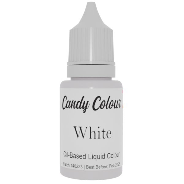 Candy Colour/Oil Based Colour - White 20ml