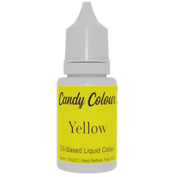 Candy Colour/Oil Based Colour - Yellow 20ml