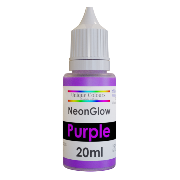 Neon Glow Gel - Purple 20ml