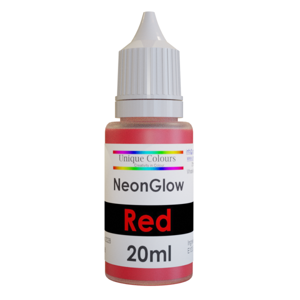 Neon Glow Gel - Red 20ml